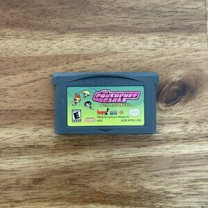 Powerpuff Girls Him and Seek GBA 2002 Game Boy Advance Authentic Tested/Works